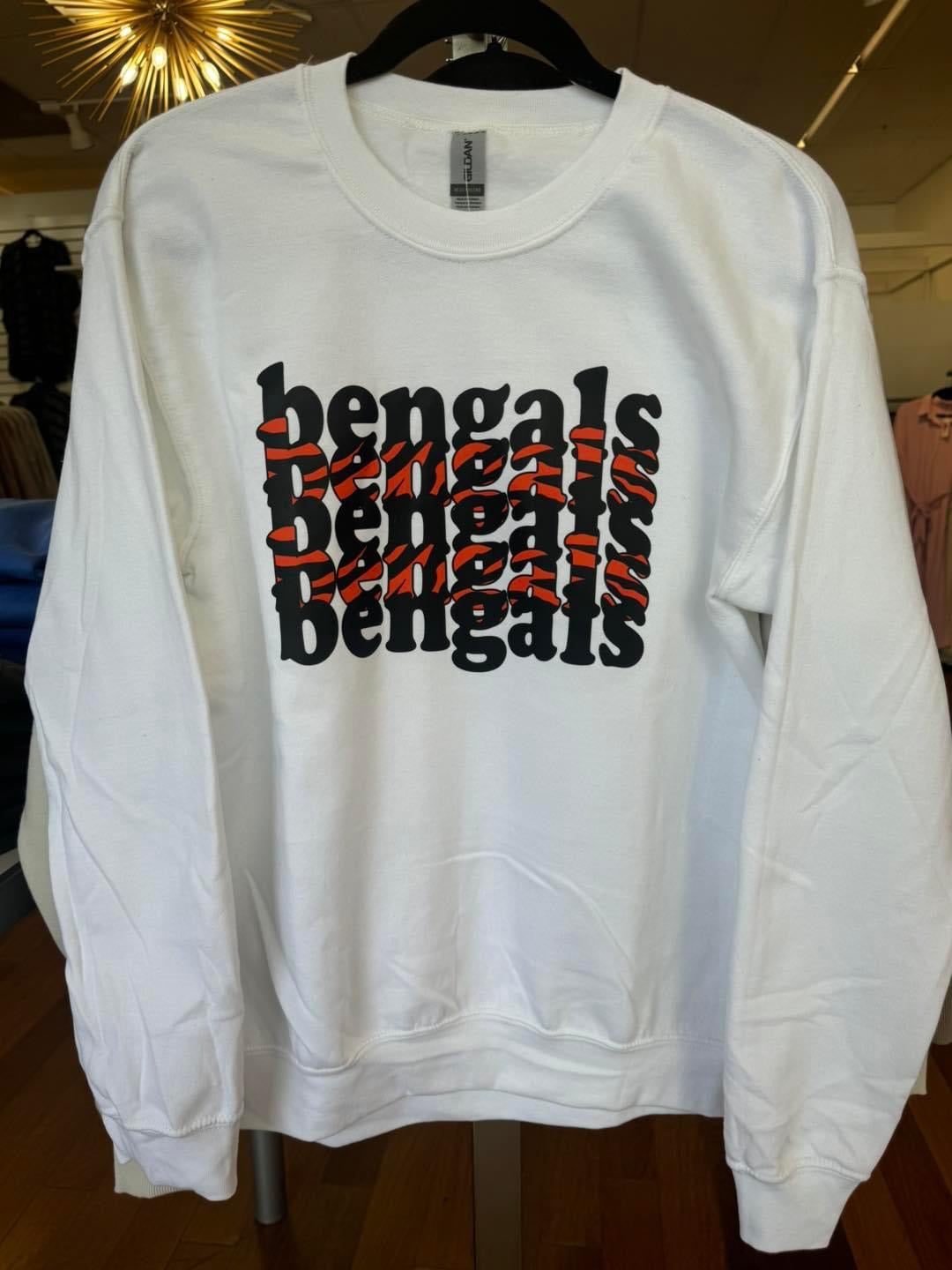 "bengalsbengalsbengals" Sweatshirt